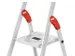 staande trap,eenzijdig,6trede(n),Stand H 1,28m,balk L 2,08m