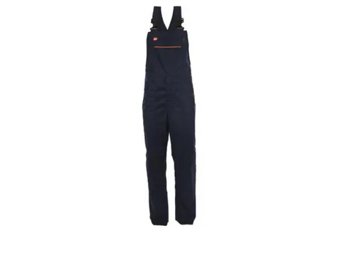 Havep 20015 Amerikaanse overall, fluo oranje/marineblauw, maat 64, per