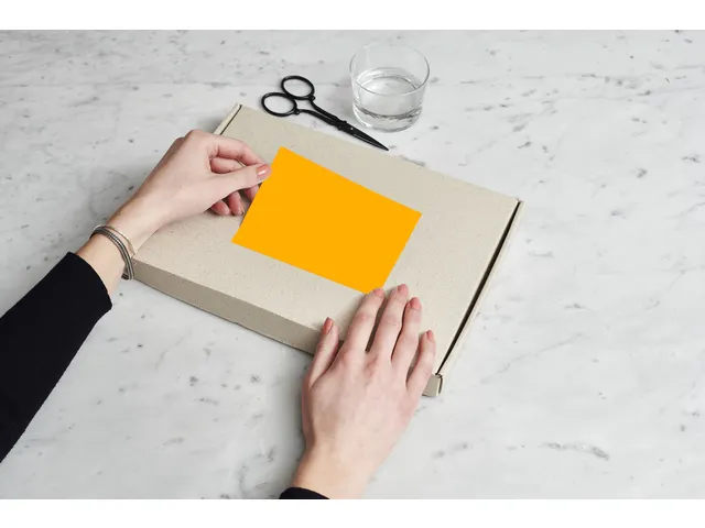 Etiket Rillprint 70x37mm fluororanje 2400 etiketten