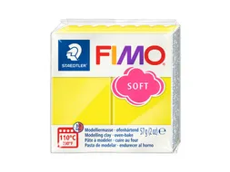 Boetseerklei Fimo soft 57 gram limoengeel