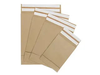 Sendbag verzendverpakking IEZZY 38/42 x 44 + 9,5cm bruin 200 stuks - 4