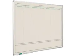 Weekplanner Elegance Nederlands softline profiel 8mm 90x120cm aluframe