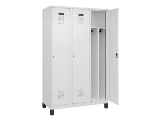 locker voor scheiding van kleding,HxBxD 1950x1200x500mm,3vak - 1