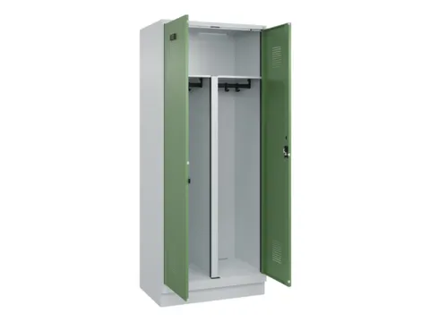 PBM-locker,HxBxD 1950x800x500mm,2vak,vak B 400mm,cil.-slot