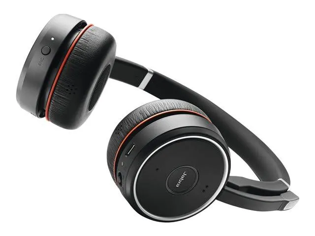 Jabra Evolve 75 UC Bluetooth Headset Met Laadstation