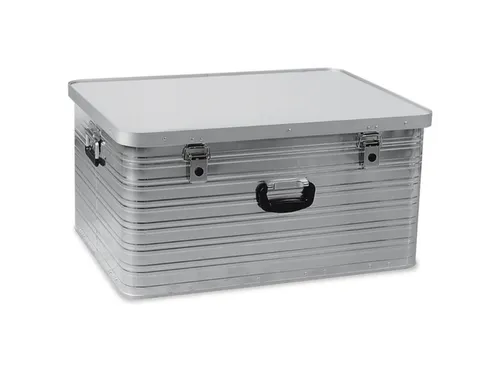 Aluminium transportbox,HxLxB 385x765x585mm,141l,wanden gesloten