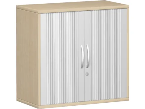 jaloeziedeurkast,HxBxD 720x800x425mm,1xhouten vloer,2 OH,romp esdoorn