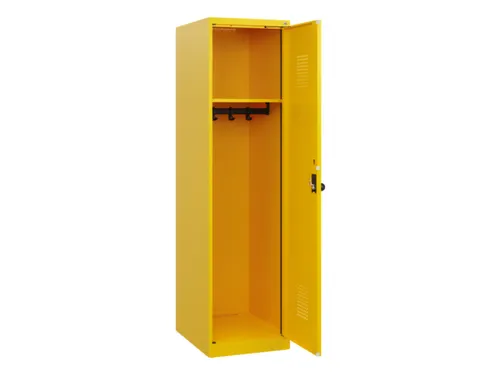 schoollocker,HxBxD 1530x400x500mm,1vak,vak B 400mm,draaigrendel