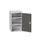 universele kast,HxBxD 900x525x550mm,2xStalen bodem,draaigrendelslot