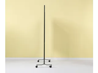 Verrijdbaar Whiteboard Workboard 120x150cm Gelakt Staal zwart profiel - 8