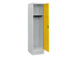 schoollocker,HxBxD 1630x400x500mm,1vak,vak B 400mm,cil.-slot,sokkel