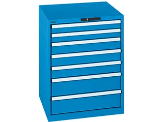 Ladenkast Key 850x717x725mm 7laden 200kg Ral5012 - 2