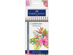Crayons aquarellables Faber-Castell Goldfaber Tropical Blossoms boîte