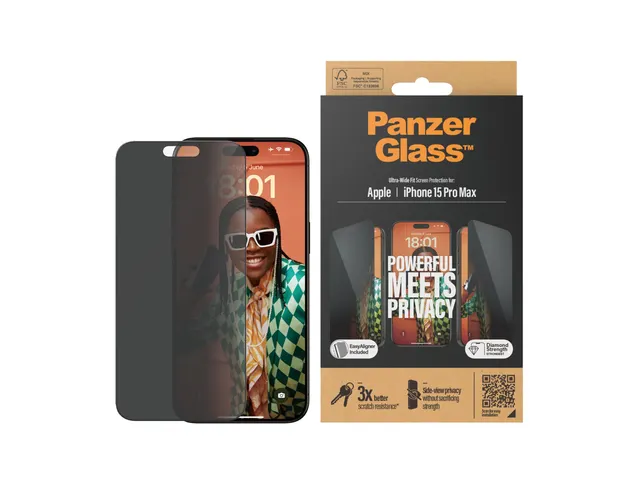 Panzerglass Privacy-Screenprotector Iphone 15 Pro Max