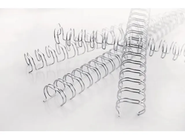 Draadrug GBC 9.5mm 34-rings A4 zilver 100stuks