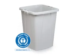 Gevulde Prullenbak Met Recycle Symbol Icon Geïsoleerd Op Blauwe Achtergrond Vuilnisbakpictogram Vuilnisbak Prullenmand Vector Image251887743