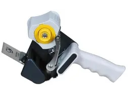 Afroller voor verpakkingstape, 75 mm, blauw