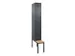 armoire vestiaire avec banc noir et blanc,HxlxP 2120x300x815mm