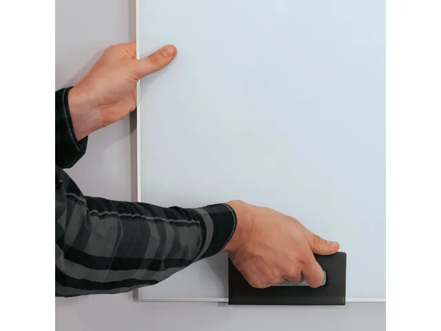 Tableau en verre magnétique XL Sigel 2000x1000x18mm Blanc mat