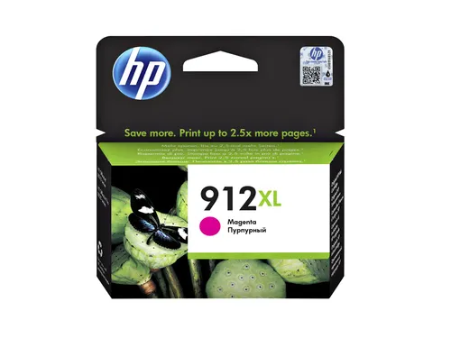 HP 912XL Inktcartridge 3YL82AE Magenta High Capacity Origineel