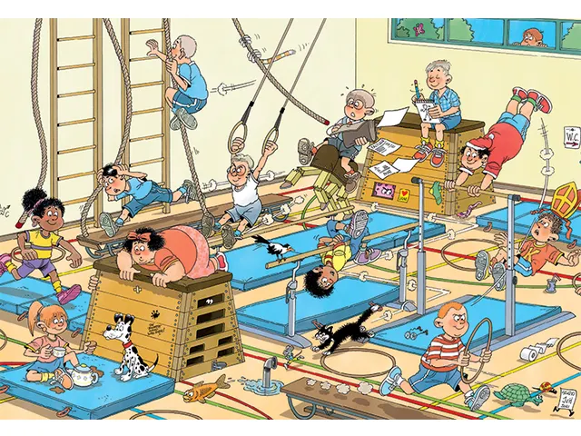 Puzzel Jan van Haasteren Junior 3 Apenkooien 240 stukjes