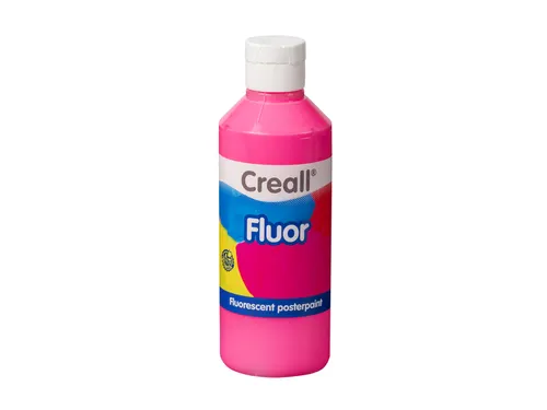 Plakkaatverf Creall fluor roze 250ml