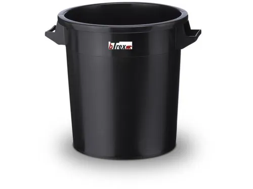 ton,HxØ 470x460mm,50l,HDPE,zwart