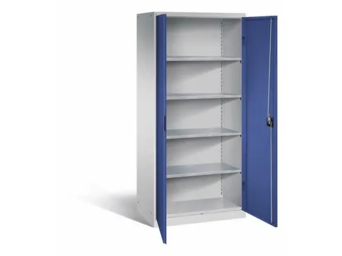 universele kast,HxBxD 1950x890x545mm,4xStalen bodem,cilinderslot