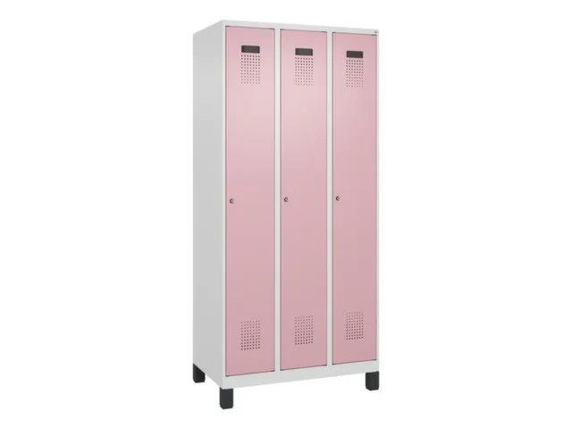 locker voor scheiding van kleding,HxBxD 1950x900x500mm,3vak