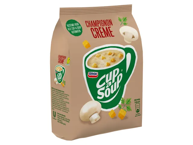 Cup-A-Soup Tbv Automaat Soep Champignon Creme Zak Met 40 Porties