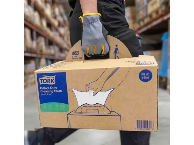 Reinigingsdoek Tork Heavy-Duty W7 vel dosering 120 doeken wit 530176