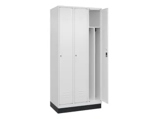 locker voor scheiding van kleding,HxBxD 1950x900x500mm,3vak - 2