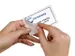 Naambadge etiket Avery L4786 80x50mm rood kader Laserprinter 200 stuks