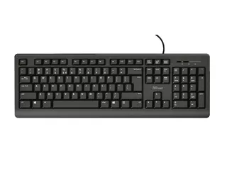 Toetsenbord Trust Primo zwart QWERTY - 1