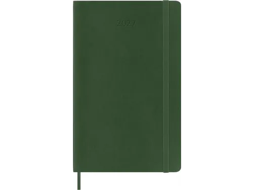 Agenda 2027 Moleskine 12M Weekly 7dag/1pagina large sc myrtle green