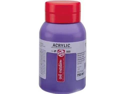 Art Creation acrylverf 750 ml permanent blauwviolet