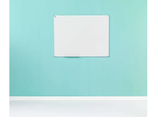 Smit Visual Whiteboard 120x300cm Gelakt Staal Softline 8mm alu-profiel
