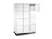 armoire multicases grand volume,HxlxP 1950x1220x500mm,3x4compartiments