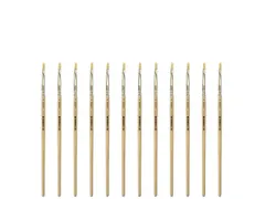 Lyonse penseel Kangaro #6 kort ongelakt hout doos a 12 stuks