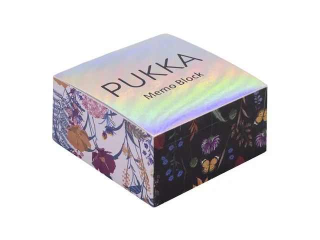 Memoblaadjes Pukka Pad Bloom 80x80x43mm 500 vel