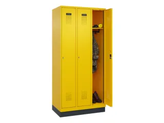 locker,HxBxD 1950x900x500mm,3vak,vak B 300mm,cil.-slot,sokkel - 1