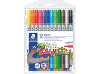 viltstift Noris Club, ophangbare etui met 12 stuks