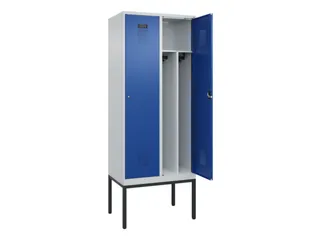 locker voor scheiding van kleding,HxBxD 2120x800x500mm,2vak - 1
