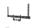 Neomounts AV2-500BL Videobar kit - 43-110 inch - max 10 kg - VESA 200x
