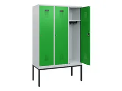 schoollocker,HxBxD 1950x1200x500mm,3vak,vak B 400mm,cil.-slot
