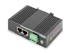 Industriële Gigabit Ethernet PoE+ injector 802.3 af/at 60W