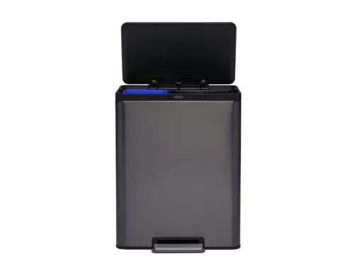 Elite Step-On Pedaalemmer 60 liter Metallic Grafiet