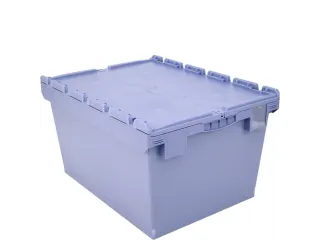Herbruikbare Stapelbak Grote Capaciteit 453x800x600 Mm 153l Deksel - 2