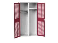 universele kast,HxBxD 2000x1050x550mm,2xStalen bodem,scheidingswand