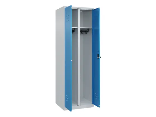 locker voor scheiding van kleding,HxBxD 1850x600x500mm,2vak
